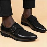product_image_name-Fashion-Chaussures habillées élégantes et luxueuses pour homme | Chaussures en cuir suédé pour homme, style britannique | Mocassins - Noir-3