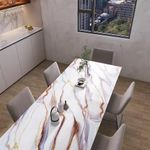 product_image_name-Generic-10 feuilles 60 x 30 cm Autocollant mural en vinyle imperméable, résistant à haute température et anti-collision, papier peint auto-adhésif en marbre PVC, décoration intérieure, mobilier, cuisine, salle de bain-6