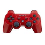 Generic  2 MANETTE PS3 ROUGE ORIGINALES