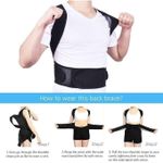 Generic Civière Dorsale Orthopédique et Correcteur de Posture - image 3
