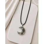 Fashion Collier Pendentif Lune – Bijou Tendance