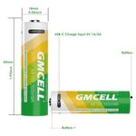 product_image_name-Green 3-GMCell Batterie Rechargeable AA 1.5V 3150mWh – 2 Piles Lithium avec Recharge USB Type-C-5