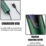 Generic VGR 2Tondeuse à Cheveux Rechargeable - Grande autonomie - image 3