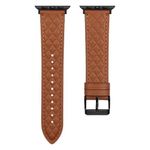 Generic BRACELET COMPATIBLE  APPLE WATCH CUIR VINTAGE MARRON