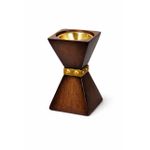 product_image_name-Generic-Bougeoir Décoratif Moderne en Bois & Métal Doré-2