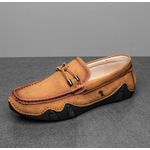 product_image_name-Banagat-Men's  Italian Comfortable Flat Business Loafers & Slip-ons Formal Corporate Shoes Brown-5