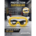 Generic Lunettes de Sécurité Professionnelles Pro-Guard / Secure-View