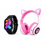 Generic Montre Connectée Avec Casque Sans Fil – Écran 2.0" HD