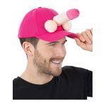 product_image_name-SEXTOYS-PENIS BASEBALL CAP ROSE-1