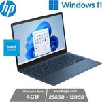 product_image_name-Hp-Notebook 14-ep2012wm - Intel Celeron - 4GB RAM - 256GB SSD + 128GB SSD - Écran 14 pouces - Windows 11 - AZERTY - BLEUE-2