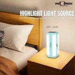 product_image_name-Generic-Lampe Solaire LED Rechargeable 2200 MAh, Interrupteur à Poussoir à 2 étapes-3