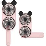Generic Mini Ventilateur - Portable - Rechargeable USB - image 2