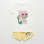 product_image_name-Kiabi-Ensemble Court 2 Pièces Fille – Imprimé LOL Surprise "Grow Grrrl" & "Earth Love" - 6 ans-1