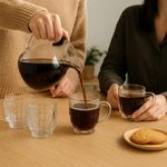 Generic Set de 6 Tasses en Verre Red Cherry – Modèle Batavia 160 ml - image 2