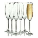 Lots De 6 Verres De Champagn De Table - Coupe Pour Le Vin