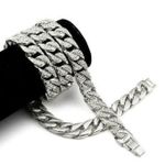 product_image_name-Generic-Chaîne Et Bracelet Argenté Fashion Homme-2