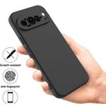 Coque Silicone Compatible Pour Google Pixel 9 XL - Noir
