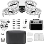 Dji Flip Fly More Combo - Caméra 4K UHD, stabilisation sur 3 axes, transmission vidéo