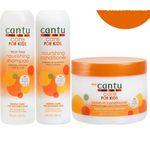 Cantu Shampoing + Apres Shampoing + Creme Hydratante