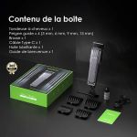 Oraimo SmartClipper 2C Tondeuse à cheveux professionnelle-Noir - image 8