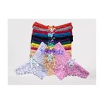 Kits De 6 Culotte En Dentelle Multicolore BN