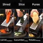 Generic Râpe de Cuisine en Acier Inoxydable – 4 Faces Multifonction - image 6