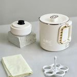 Generic Bouilloire Électrique Pliable Portable - Camping Voyage, Avec Grille à Vapeur