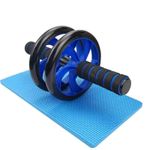 Generic Ensemble de cinq pièces de roue abdominale, machine à pompes de gym - bleu - image 2