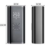 product_image_name-Generic-Pompe à air sans fil Gonfleur électrique portable pour pneu de voiture, vélo, moto Compresseur d'air mini Injecteur d'air pour pneu-6