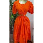 Robe Class Pour Femme - Orange
