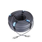 CÂBLES HDMI FIBRE OPTIQUE 100m 4K - 8K UHD ACTIVE 