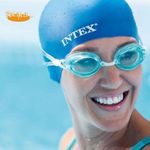 product_image_name-Generic-Bonnet De Natation en Silicon-INTEX(Jeunesse 8ans et Plus)-2