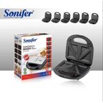 product_image_name-Sonifer-Appareil De Cuisine Multifonction 7 en 1 Pour Petit-Déjeuner, Mini-Gaufrier Et Sandwichs-2
