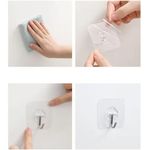 product_image_name-Generic-Crochets muraux adhésifs  (Lot de 20 pièces)-6