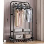 product_image_name-Generic-Porte-manteau pliable en métal, armoire pliante-3