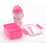 Generic Kit Lunch Box Enfant + Gourde Isotherme – Motif Ourson - image 2