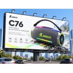 Generic Haut-Parleur Sans Fil 40W avec Éclairage LED RGB - image 2