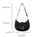 product_image_name-Fashion-Mode Femme Sacs Portés Épaule-noir-3