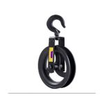 product_image_name-Generic-bloc de poulie de corde de roue à main suspendue avec crochet pour échafaudage et construction-1