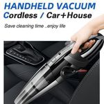 Generic Aspirateur De Voiture Rechargeable - Noir