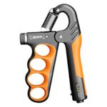 product_image_name-Generic-Renforceur de poignée réglable de 5à 100kg, hand grip avec compteur pour main , avant-bras -  Orange-2