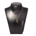 Bijoux Ma Agréable Chaine Croix Onix