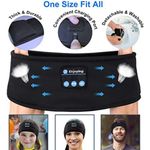 Generic Bandeau Audio Bluetooth Sans Fil Rechargeable Taille Unique - image 2