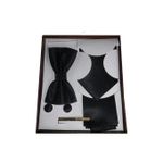 Mode Partagez ce produit    Coffret Accessoires Cravate + Pince + Nœud Papillon + Pochette + Bouton De Manchettes - Noir