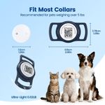 Gm AirTag Traceur GPS Collier pour Animaux Chien,Chat – Compatible Apple et Android - image 5