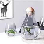 Generic Carafe en Verre avec Bouchon en Bois – Design Élégant - image 4