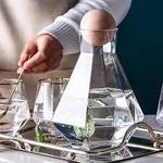 Generic Carafe en Verre avec Bouchon en Bois – Design Élégant - image 7