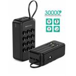 Generic Power Bank 30 000 mAh – Charge Rapide avec 4 Câbles Intégrés - image 4