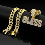 Gm Chaîne bling bling hip hop- or - image 2