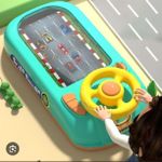 Generic Console de jeu portable Pour enfants de 03 ans - simulateur de conduite interactif